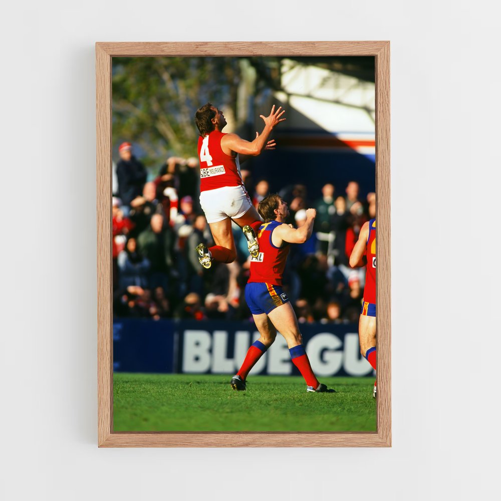 Poster Tony lockett – affiche Football australien (vue 4)